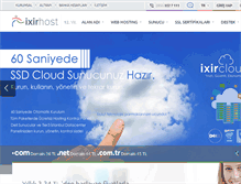 Tablet Screenshot of ixirhost.com